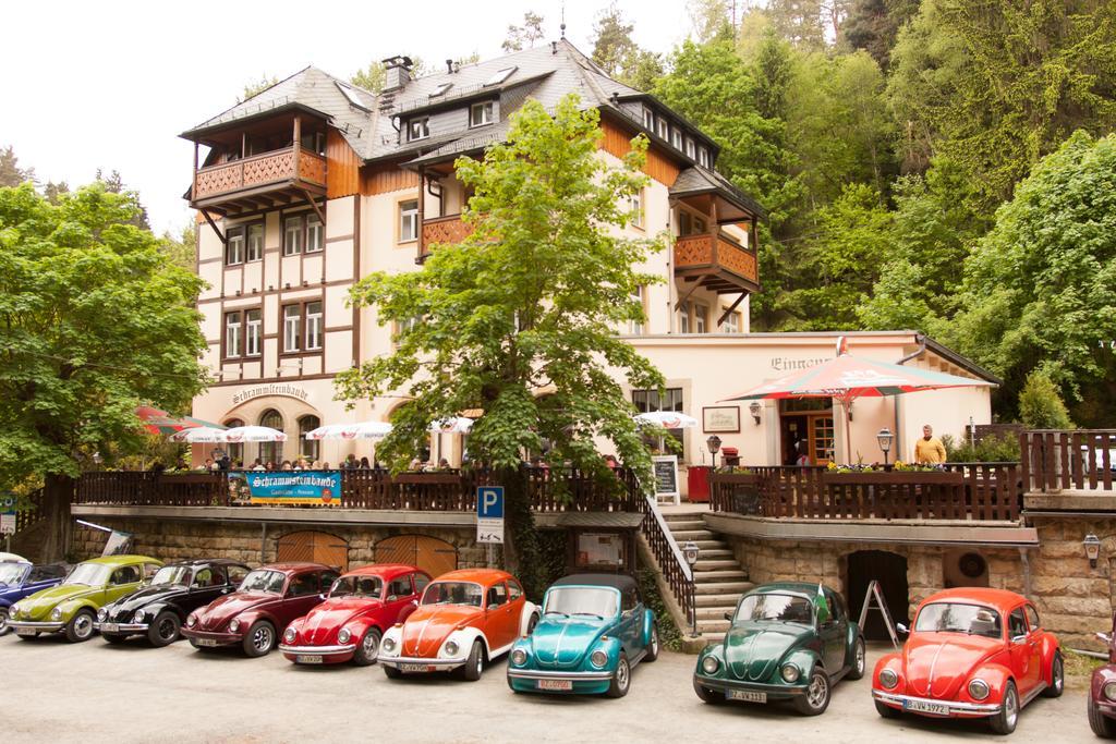 Pension Schrammsteinbaude Bad Schandau Exterior photo